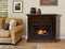 Duluth Forge Dual Fuel Ventless Gas Fireplace With Mantel - 26,000 BTU, T-Stat Control, Walnut Finish - Model