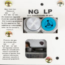HearthSense Reconditioned Dual Fuel Ventless Infrared Plaque Heater with Base and Blower - 20,000 BTU, T-Stat Control - Model