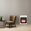HearthSense Reconditioned Dual Fuel Ventless Infrared Plaque Heater with Base and Blower - 20,000 BTU, T-Stat Control - Model