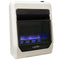 Lost River Natural Gas Ventless Blue Flame Gas Space Heater - 20,000 BTU, T-Stat Control - Model# LRT20B-NG