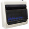 Lost River Natural Gas Ventless Blue Flame Gas Space Heater - 30,000 BTU, T-Stat Control - Model# LRT30B-NG