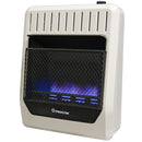 ProCom Ventless Dual Fuel Blue Flame Wall Heater - 20,000 BTU, T-Stat Control - Model