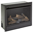 Duluth Forge Dual Fuel Ventless Gas Fireplace Insert - 26,000 BTU, T-Stat Control - Model