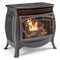 Duluth Forge Dual Fuel Ventless Gas Stove - 26,000 BTU, Remote Control, Matte Black Finish - Model