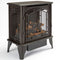 Bluegrass Living BTSD23RT, Vent Free Indoor Stove 23,000 BTU, Dual Fuel Propane and Natural Gas, Yellow Flame Remote Thermostat Control, Black