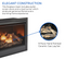 Duluth Forge Dual Fuel Ventless Gas Fireplace Insert - 32,000 BTU, Remote Control - Model