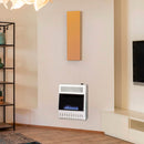 ProCom Heating Natural Gas Ventless Infrared Plaque Heater With Base Feet - 18,000 BTU, Manual Control - Model