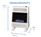 ProCom Heating Natural Gas Ventless Infrared Plaque Heater With Base Feet - 18,000 BTU, Manual Control - Model