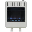 Avenger Natural Gas Ventless Blue Flame Gas Space Heater With Base Feet - 20,000 BTU, T-Stat Control - Model
