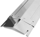 Avenger 84004SS Universal Fit Adjustable Stainless Steel Heat Plate, Extends 11.75 Inch L to 21 Inch L Heat Shield, Flavorizer Bar, Replacement for Brinkmann Grills - Set of 5