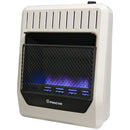 ProCom Heating Natural Gas Vent Free Blue Flame Gas Space Heater - 20,000 BTU, T-Stat Control - Model