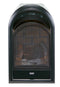 Duluth Forge Dual Fuel Ventless Gas Fireplace Insert - 15,000 BTU, T-Stat Control, Brick Liner - Model# FDF150T