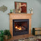 Duluth Forge Dual Fuel Ventless Gas Fireplace Insert - 32,000 BTU, Remote Control - Model