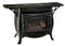 Duluth Forge Dual Fuel Ventless Gas Stove - 26,000 BTU, Remote Control, Gloss Black Finish - Model