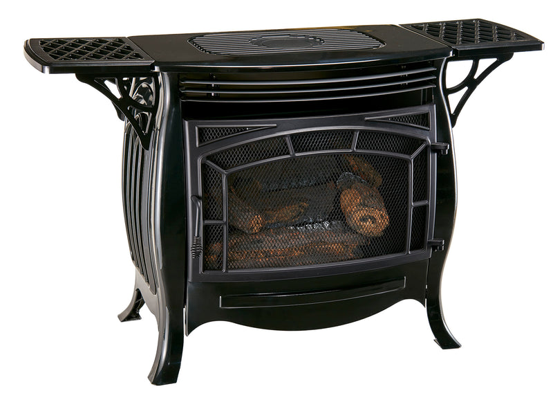 Duluth Forge Dual Fuel Ventless Gas Stove 26,000 BTU, Remote