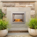 Duluth Forge Vent Free Stainless Outdoor Gas Fireplace Insert With Crystal Fire Glass Media - 24,000 BTU - Model