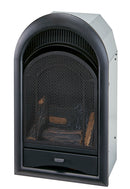 ProCom Dual Fuel Ventless Gas Fireplace Insert - Arched Door, 10,000 BTU, T-Stat Control - Model