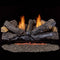 Duluth Forge Reconditioned Ventless Propane Gas Log Set - 30 in. Stacked Red Oak 33,000 BTU - Manual Control - DLS-L30M-2-R
