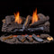 Duluth Forge Reconditioned Ventless Natural Gas Log Set - 24 in. Stacked Red Oak - Manual Control - DLS-N24M-2-R