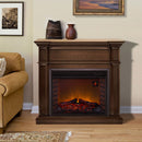 Duluth Forge Full Size Electric Fireplace - Remote Control, Gingerbread Finish - Model