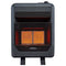 Bluegrass Living Propane Gas Vent Free Infrared Gas Space Heater With Blower and Base Feet - 18,000 BTU, T-Stat Control - Model