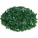 Duluth Forge 1/4 in. Premium Reflective Emerald Fire Glass - 10 lb. Bag Fire Pit Glass - Model