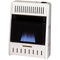 ProCom Natural Gas Ventless Blue Flame Heater - 6,000 BTU, Manual Control - Model