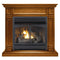 ProCom Dual Fuel Ventless Gas Fireplace System - 32,000 BTU, T-Stat Control, Apple Spice Finish - Model# FBNSD400T-A-AS