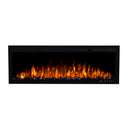 Bluegrass Living Slimline 50 Inch Wall Mount and Recessed Electric Fireplace - Model