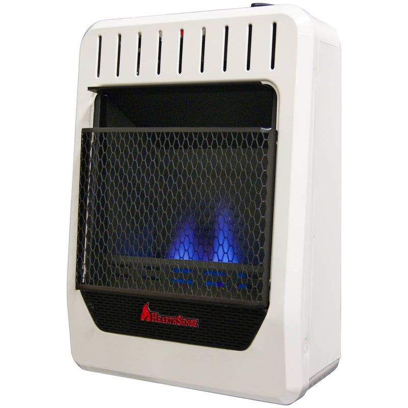 Factory Reconditioned Blue Flame Gas Heater 10,000 BTU-Dual Fuel. Model