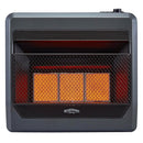 Bluegrass Living Propane Gas Vent Free Infrared Gas Space Heater With Blower and Base Feet - 28,000 BTU, T-Stat Control - Model