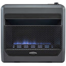 Bluegrass Living Propane Gas Vent Free Blue Flame Gas Space Heater With Blower and Base Feet - 30,000 BTU, T-Stat Control - Model