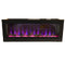 Bluegrass Living 50 Inch See Through Electric Fireplace - Model