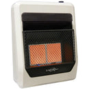 Lost River Liquid Propane Gas Ventless Infrared Radiant Plaque Heater - 18,000 BTU, T-Stat Control - Model