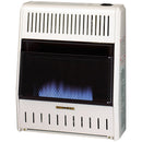 ProCom Ventless Natural Gas Blue Flame Space Heater - 20,000 BTU, Manual Control - Model