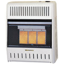 ProCom Ventless Liquid Propane Gas Wall Heater - 3 Plaque, 15,000 BTU, Manual Control - Model