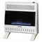 ProCom Dual Fuel Ventless Blue Flame Gas Space Heater With Blower and Base Feet - 30,000 BTU, T-Stat Control - Model