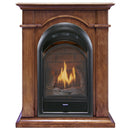 Bluegrass Living Vent Free Natural Gas Fireplace System - 10,000 BTU, T-Stat Control, Apple Spice Finish - Model