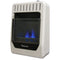 ProCom Reconditioned Ventless Dual Fuel Blue Flame Wall Heater - 10,000 BTU, T-Stat Control - Model# MG10TBF-R