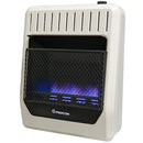 ProCom Reconditioned Ventless Dual Fuel Blue Flame Wall Heater - 20,000 BTU, T-Stat Control - Model