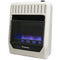 ProCom Reconditioned Ventless Dual Fuel Blue Flame Wall Heater - 20,000 BTU, T-Stat Control - Model# MG20TBF-R