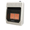 ProCom Dual Fuel Ventless Infrared Plaque Heater - 20,000 BTU, T-Stat Control - Model