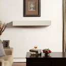 Duluth Forge 48in. Fireplace Shelf Mantel With Corbel Option Included - Antique White Finish - Model