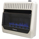 ProCom Heating Propane Gas Vent Free Blue Flame Gas Space Heater - 30,000 BTU, T-Stat Control - Model