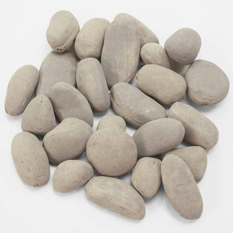 Bluegrass Living Ceramic Fiber Rocks - Grey Color - Model