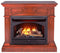 ProCom Dual Fuel Vent Free Gas Fireplace System - 26,000 BTU, T-Stat Control, Heritage Cherry Finish - Model# FBNSD28T-MHC